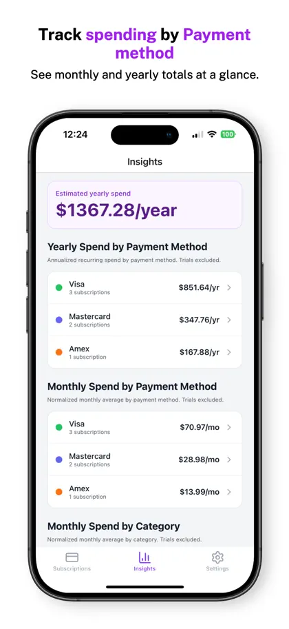 Screenshot 3 von 6 zu CancelCue Subscription Tracker