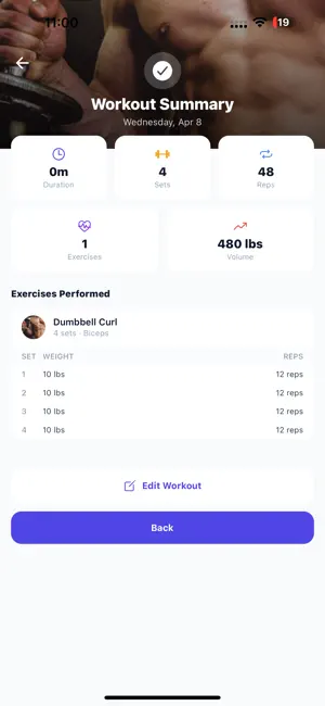 GymApp - Workout Tracker screenshot 3