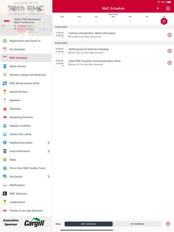 AMSA 78th RMC iPad screenshot 2 - Business app