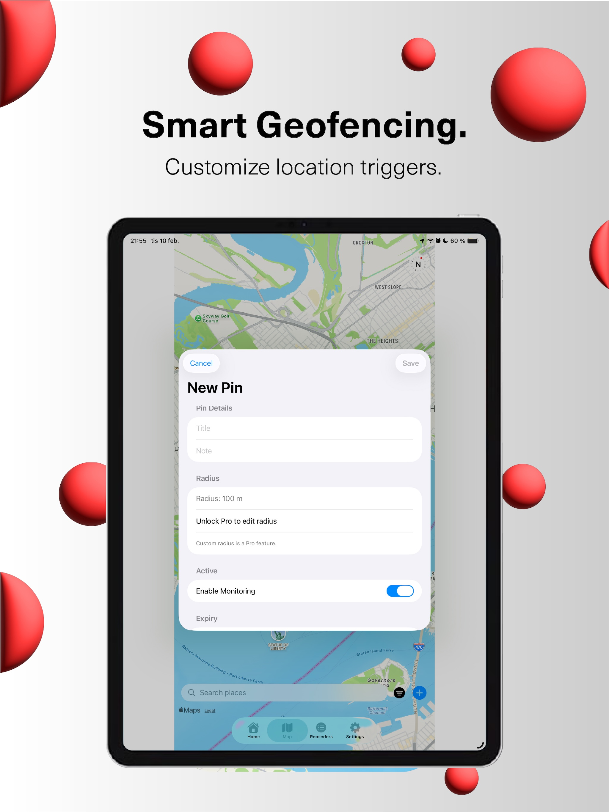 Pinly: Smart Location Alerts screenshot 11