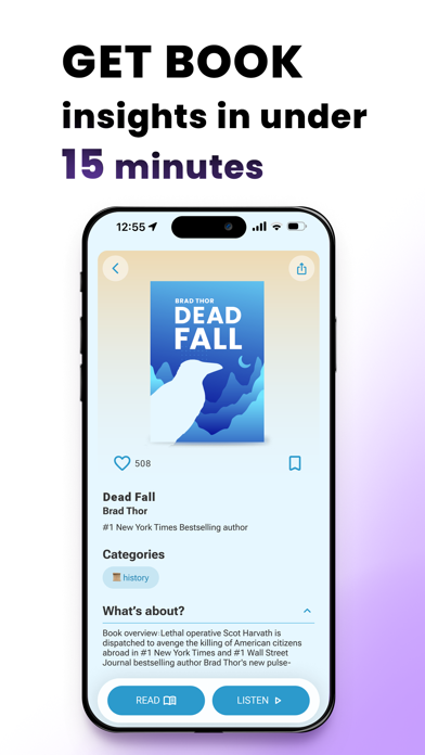 Book AI: 15 min book summaries Screenshot