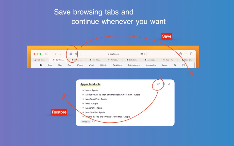 #1. Tab Space (macOS) بواسطة: 渊 周