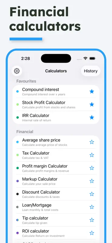 Financial Calculator: Percent screenshot 2 of 10