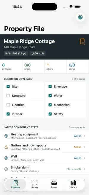 DwellLog: Home Maintenance Log screenshot 1