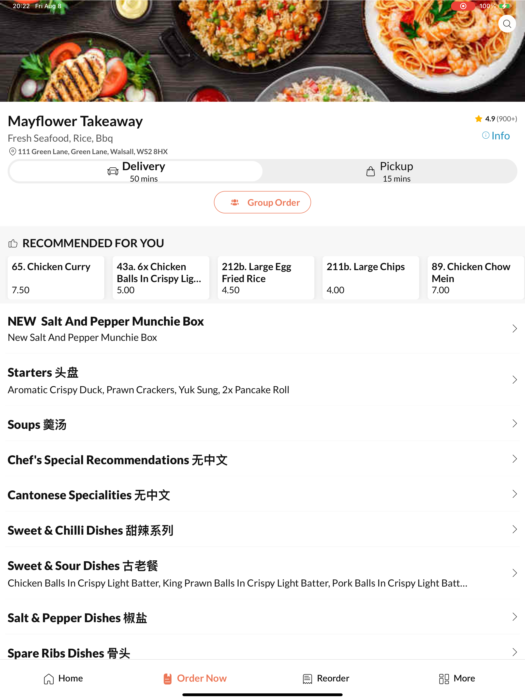 Mayflower Takeaway
