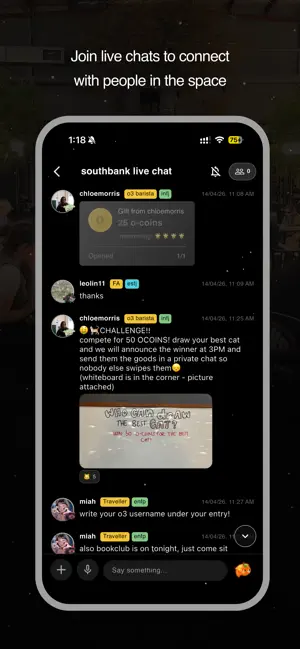o3space iPhone screenshot 5