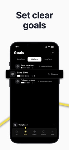 OneCEO: Habit & Goal Tracker screenshot