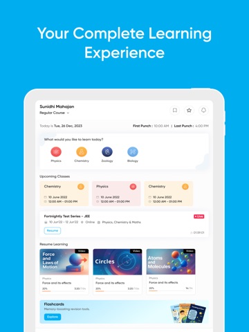 myAakash iPad screenshot 1