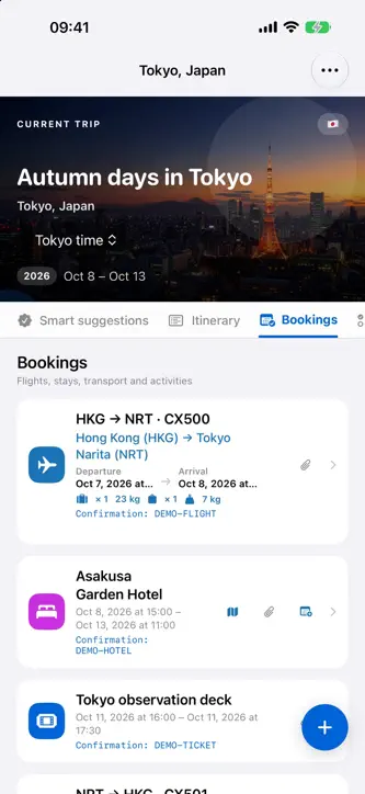Plavia: Trip & Travel Planner screenshot 3