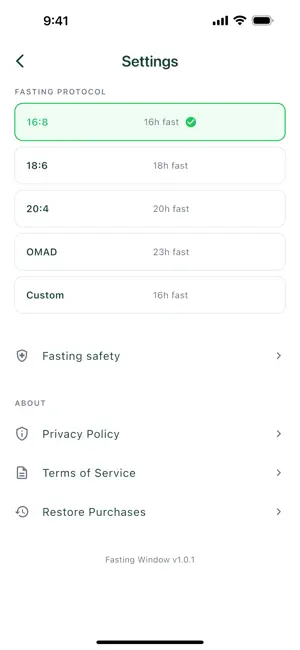 Fasting Window - IF Timer screenshot 3
