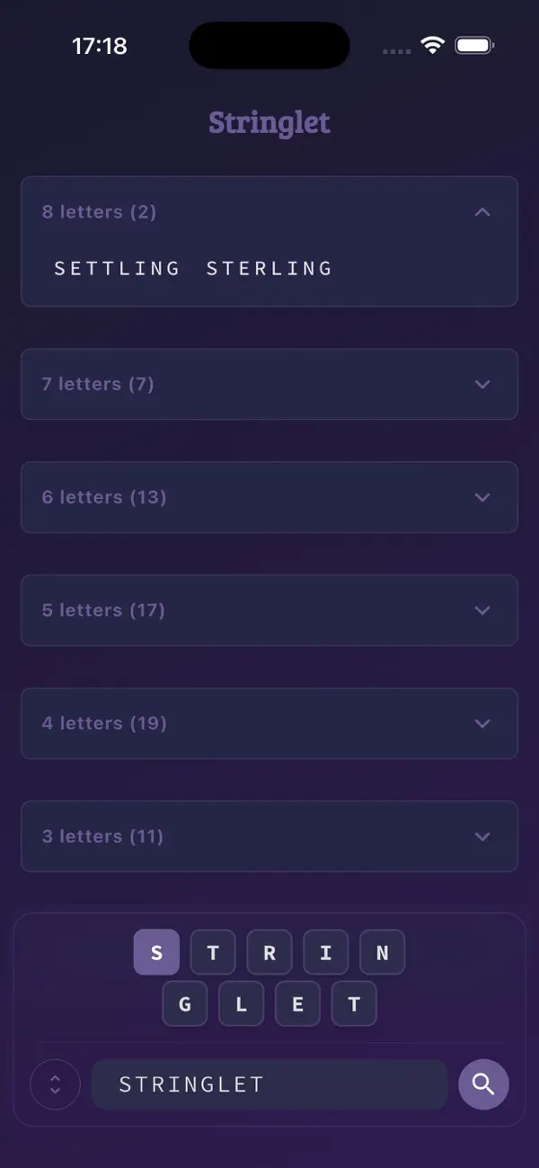 #2. Stringlet (iOS) 由: Geordee George