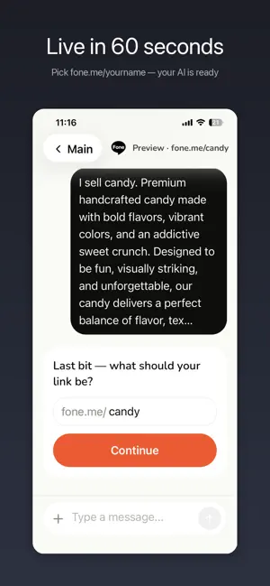 Fone - Link in Bio AI Agent screenshot 4