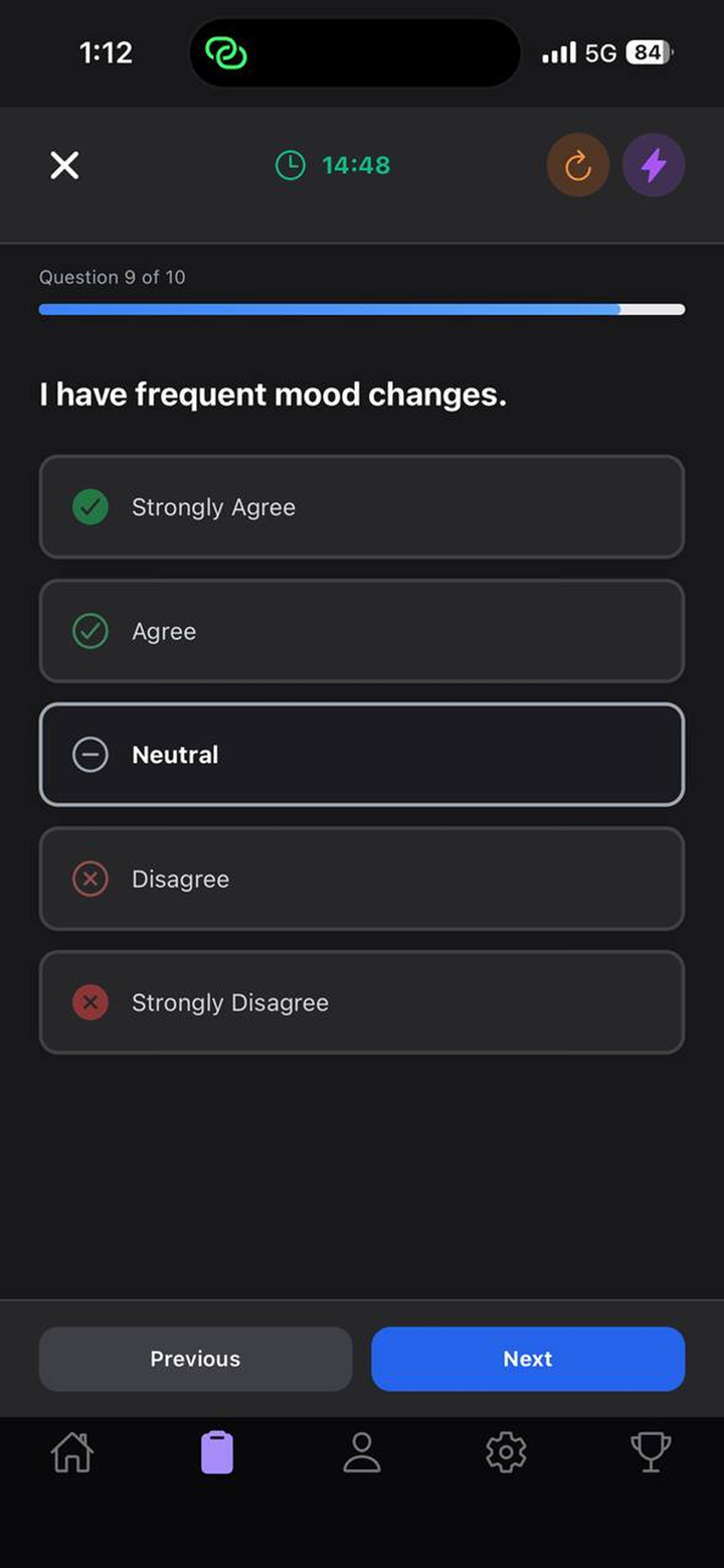 Personality Test Pro: MBTI EQ screenshot 2
