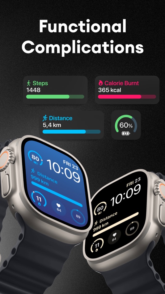 #6. Watch Faces Gallery: Coolz (iOS) Podle: APP ORIGINS STUDIO YAZILIM ANONIM SIRKETI