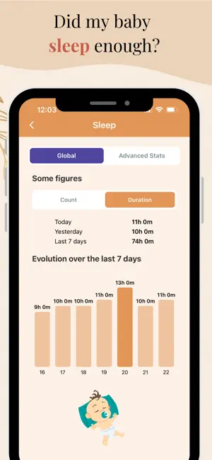 Tribu Baby : Tracker & Journal screenshot 3