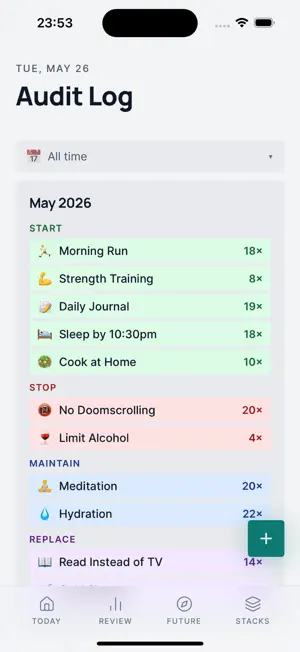 Baseline: Habit Systems screenshot 3