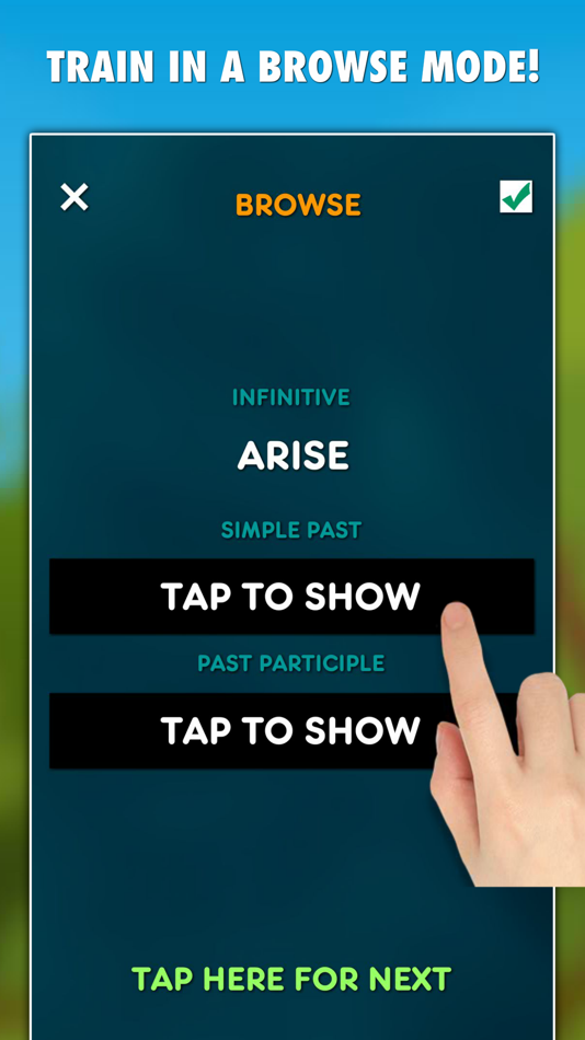 #3. Irregular Verbs Test (iOS) 由: Michal Sajban