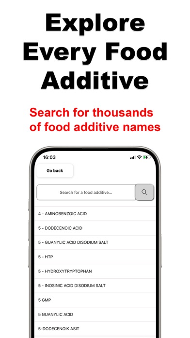 Yucca App Labeled Food Scanner Screenshot