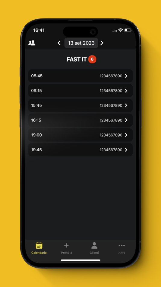 #2. BarberPlace Manager (iOS) By: FAST IT DI DIVIESTI COSIMO
