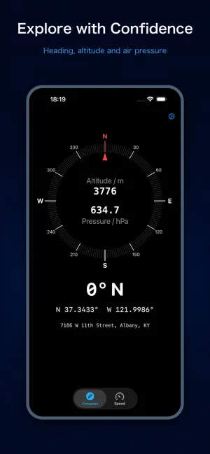 CompassSpeed screenshot 1
