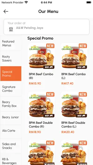 A&W Malaysia screenshot 4