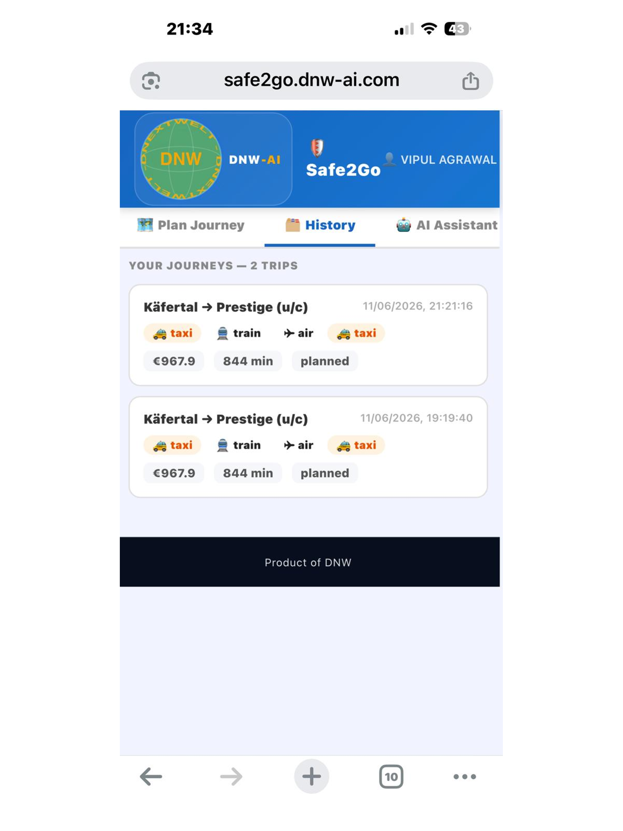 Safe2Go: Travel Safety screenshot 13