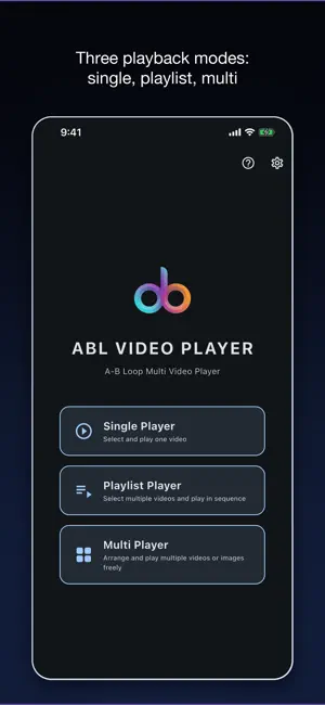 ABL Video Player screenshot 1