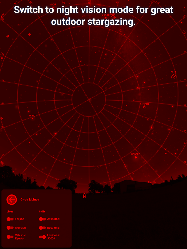 Stellarium Mobile - Star Map Screenshot