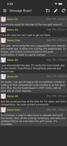 League Golfer Screenshot 4 of 10