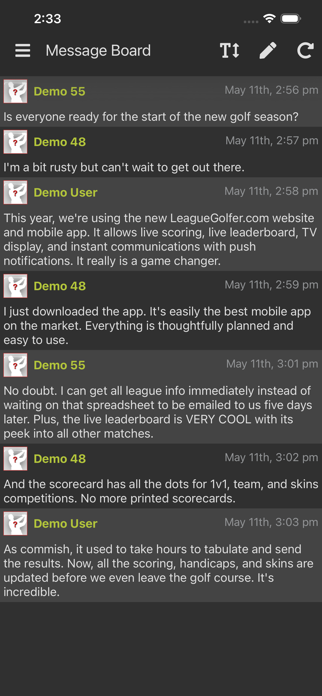 League Golfer Screenshot 4 of 10