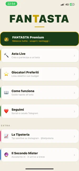 FANTASTA - Asta Fantacalcio screenshot 2