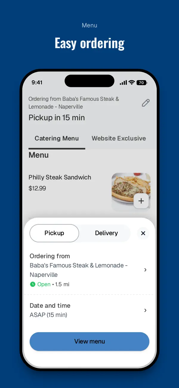 Screenshot #3 pour Baba's Famous - Naperville
