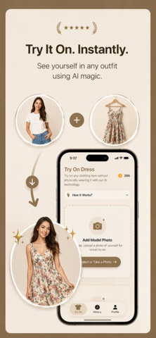 Clothy – Try On Outfits iPhone screenshot