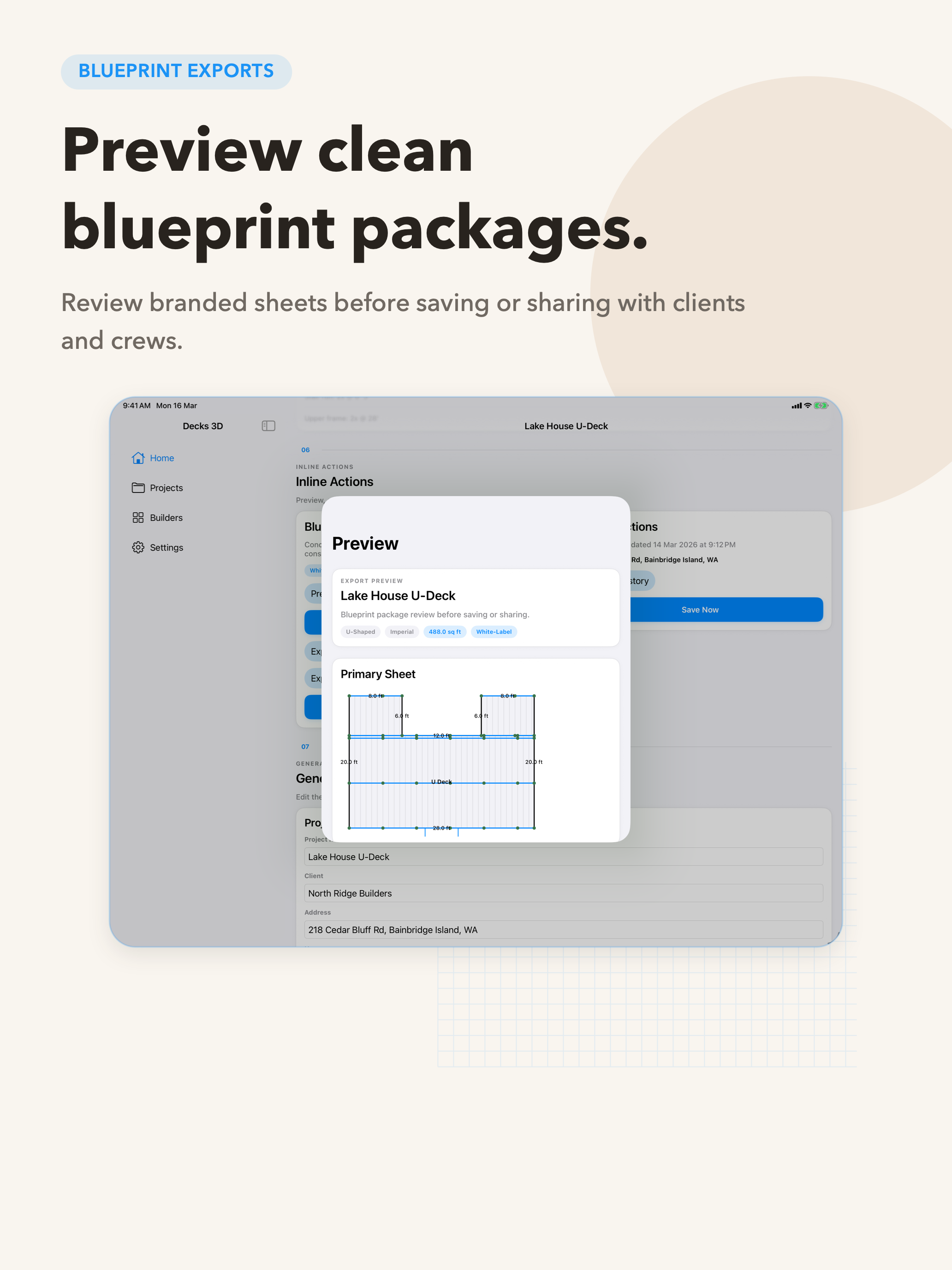 Decks 3D: Deck Builder