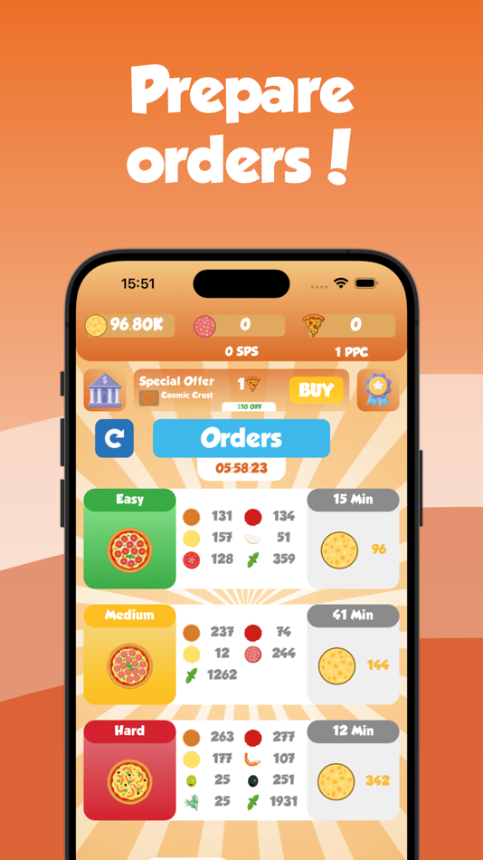 #3. Pizza Tycoon – Idle Clicker (iOS) 来自: Nexcore Studios Oyun Ve Yazilim Ticaret Pazarlama Limited Sirketi