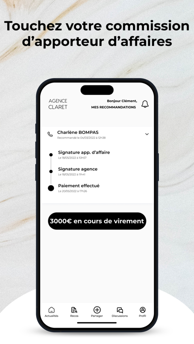 Screenshot 2 of AGENCE CLARET App