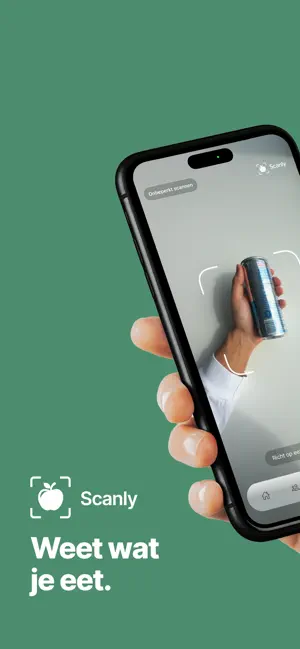 Scanly: Voedingsscanner iPhone screenshot 1