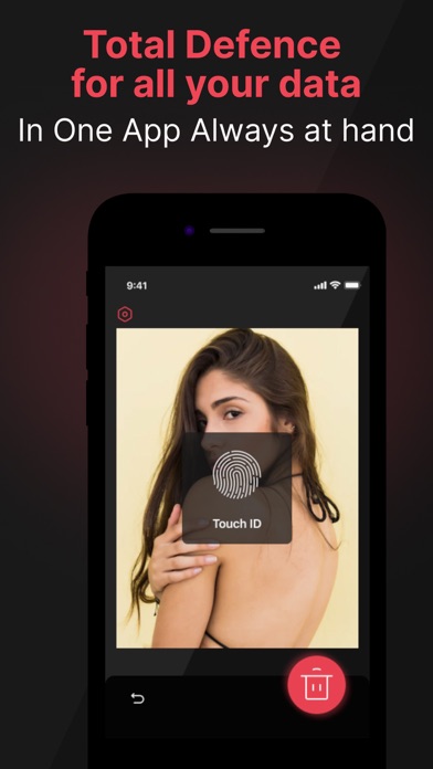 Security Wall for Mobile Data Screenshot