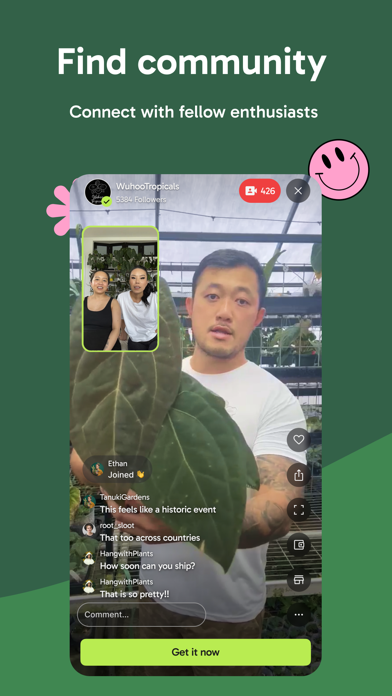 Screenshot #3 pour Palmstreet: Shop & Sell LIVE