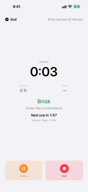 WalkCue screenshot 2