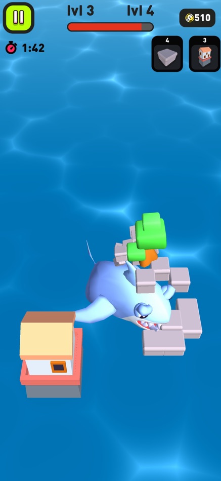 #7. Shark Monster: Hungry Attack (iOS) By: LIVDG LIMITED