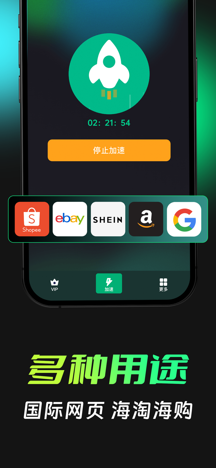 快小喵VPN-全球网络节点代理加速器 screenshot 1