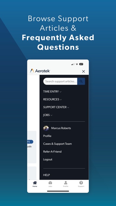 Aerotek Jobs & Community Screenshot