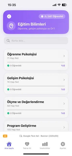 KPSS NOT KARTLARI-KOLAY EZBER screenshot 1
