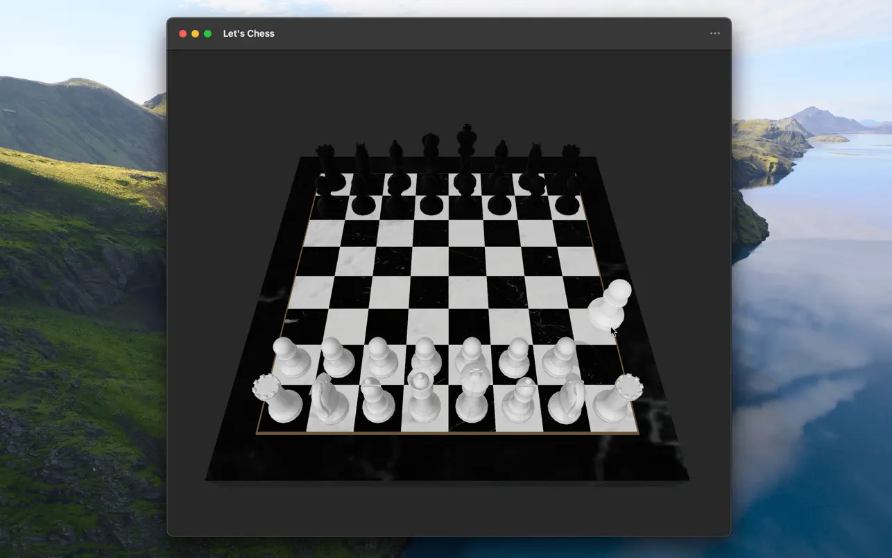 Screenshot #1 pour Let's Chess — 3D Board Game