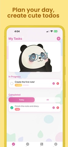 Pomo Panda 番茄熊貓 - 番茄鐘 &日記 &待辦 screenshot