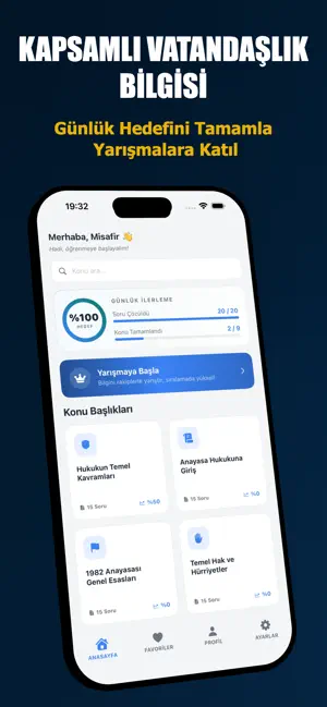 KPSS Vatandaşlık: Konu ve Soru screenshot 1
