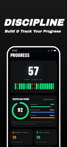 Discipline Tracker – CHAINR Screenshot 2 of 6