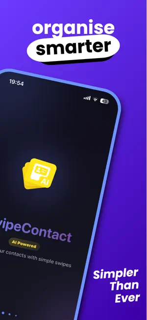 SwipeContact: AI Cleaner screenshot 2