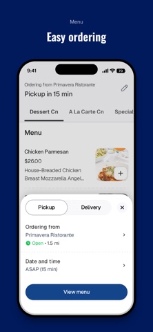 Primavera Ristorante iPhone screenshot